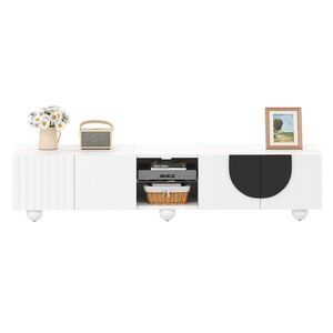 FLIEKS KOMODA POD TELEVIZI 180 × 40 cm TV Panel obraz