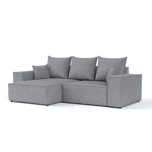 AltaBeds ROHOVÁ SEDAČKA SENSO, textil, Šedá obraz
