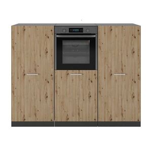 Vicco KUCHYŇSKÝ BLOK R-Line Dub Artisan/antracit 180 cm bez pracovní desky obraz