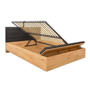 Petits-meubles BOXSPRING POSTEL 160/200 Glenn Dřevo a černá obraz