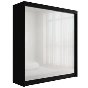 ALTDECOR ŠATNÍ SKŘÍŇ PEKA – 200 cm – černá | bílá obraz