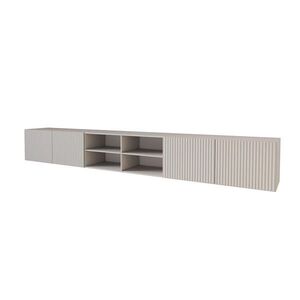 ALTDECOR NÍZKÁ komoda NOA-2-W 3x100x40x40 cm – kašmír obraz