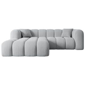 ALTDECOR ROHOVÁ SEDACÍ SOUPRAVA s otomanem vlevo OLEA-L1 – 231 × 173 × 74 cm, šedá obraz