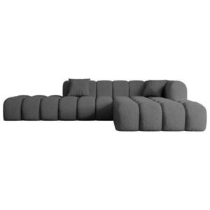 ALTDECOR ROHOVÁ SEDACÍ SOUPRAVA s otomanem vpravo OLEA-L2 – 289 × 176 × 71 cm, šedá obraz