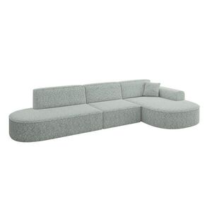 ALTDECOR ROHOVÁ SEDACÍ SOUPRAVA s otomanem vpravo MARI-L2 – 328 x 171 x 79 cm, zelená látka obraz
