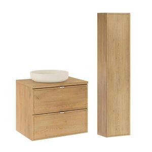 Petits-meubles KOUPELNOVÝ NÁBYTEK 60cm Elias 2er-Set Dřevo obraz