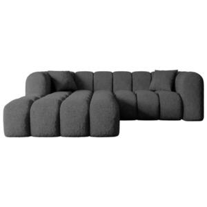 ALTDECOR ROHOVÁ SEDACÍ SOUPRAVA s otomanem vlevo OLEA-L1 – 231 × 173 × 74 cm, šedá obraz