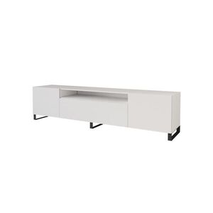 ALTDECOR NÍZKÁ komoda ELIO-S 200 x 53 x 41 cm – bílá obraz