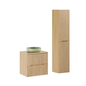 Petits-meubles KOUPELNOVÝ NÁBYTEK 60.6cm Isaline 2er-Set Světlý dub obraz
