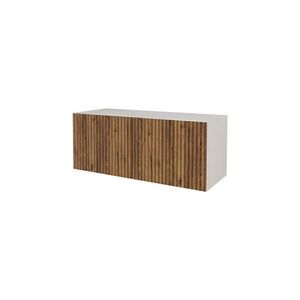 ALTDECOR NÍZKÁ komoda NOA-2-W 100 x 40 x 40 cm – bílá / Katania obraz