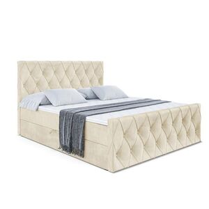 ALTDECOR AMERICKÁ postel AMAY-Z – 180 x 200 cm – H3 – béžová obraz