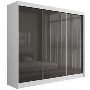ALTDECOR ŠATNÍ SKŘÍŇ PEKA – 250 cm – bílá | šedá obraz