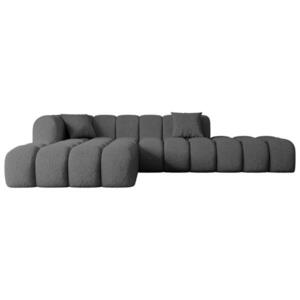 ALTDECOR ROHOVÁ SEDACÍ SOUPRAVA s otomanem vlevo OLEA-L2 – 289 x 176 x 71 cm, šedá obraz