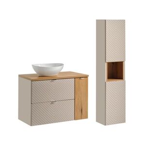 Petits-meubles KOUPELNOVÝ NÁBYTEK 80.4cm Manoa 2er-Set Kašmír obraz