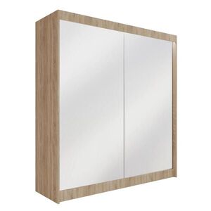 ALTDECOR ŠATNÍ SKŘÍŇ AMOHA s LED – 200 cm – Sonoma dub obraz