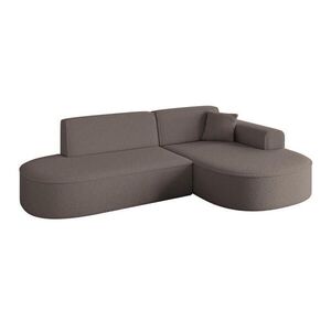 ALTDECOR ROHOVÁ SEDACÍ SOUPRAVA s otomanem vpravo MARI-L1 – 243 x 171 x 79 cm, hnědá buklé obraz