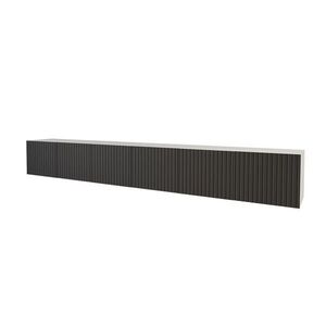ALTDECOR LOWBOARD KITO-W 3x100x40x40 cm – bílá / černá obraz