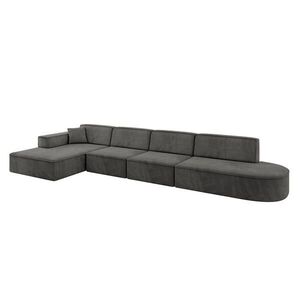 ALTDECOR ROHOVÁ sedačka s otomanem vlevo IREA-L3-v4 – 412 x 165 x 77 cm, ecru obraz