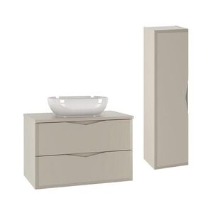 Petits-meubles KOUPELNOVÝ NÁBYTEK 80.6cm Ellie 2er-Set Kašmír obraz