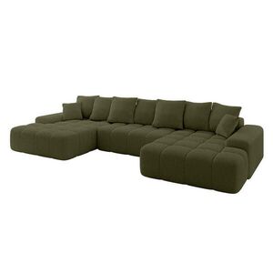 ALTDECOR SEDACÍ SOUPRAVA ENSI-U – 353 x 164 x 69 cm olivově zelená obraz