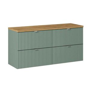 Petits-meubles SKŘÍŇKA POD UMYVADLO 120.4cm Jade Zelená a dřevo obraz