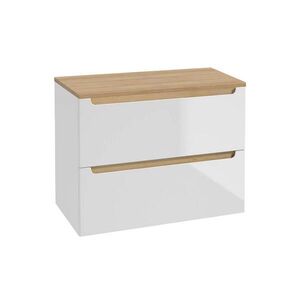 Petits-meubles SKŘÍŇKA POD UMYVADLO 80cm Livia Bílá obraz