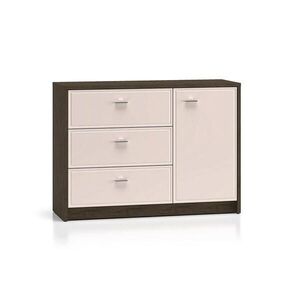 Petits-meubles SIDEBOARD Kaius Kašmír a tmavé dřevo obraz