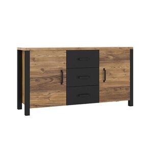 Petits-meubles SIDEBOARD Lyam Dřevo a černá obraz