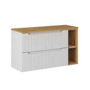 Petits-meubles SKŘÍŇKA POD UMYVADLO 100.4cm Riva Bílá a dřevo obraz