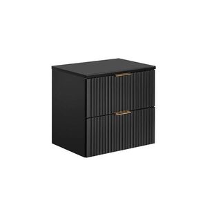 Petits-meubles SKŘÍŇKA POD UMYVADLO 60.6cm Adriel Matná černá obraz
