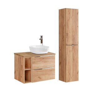 Petits-meubles KOUPELNOVÝ NÁBYTEK 80.4cm duben 2er-Set Dřevo obraz