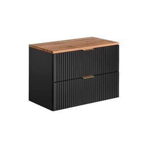 Petits-meubles SKŘÍŇKA POD UMYVADLO 80.6cm Adriel Černá obraz