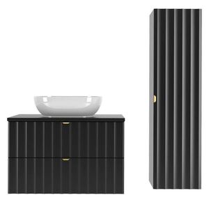 Petits-meubles KOUPELNOVÝ NÁBYTEK 80.6cm Lexa 2er-Set Černá obraz