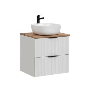 Petits-meubles UMYVADLO 60.6cm Adriel Bílá obraz