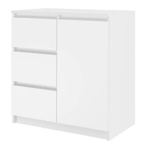 RAUMHIRSCH FURNITURE KOMODA bílá 80/75/40 obraz