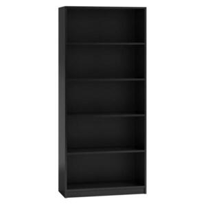 RAUMHIRSCH FURNITURE KNIHOVNA Černá 80/182/30 obraz