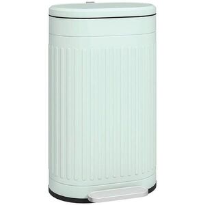 HOMCOM KOŠ NA ODPADKY 30 l kov plast zelený obraz