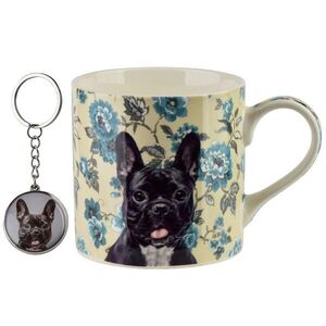 Mondex KUBEK NOYA, porcelán, 380 ml, 9 x 13 x 9 cm, buldog francouzský obraz