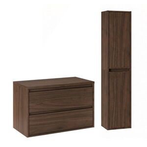 Petits-meubles KOUPELNOVÝ NÁBYTEK 80cm Edmé 2er-Set Dřevo obraz