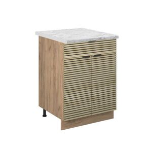 Vicco SPODNÍ SKŘÍŇKA KUCHYŇSKÉ LINKY Fame-Line Dubový panel 60 cm se zásuvkou, PD Mramor obraz