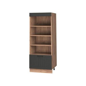 Vicco KUCHYŇSKÝ REGÁL Fame-Line, Tmavě šedá/Zlatý mocný dub, 60 cm obraz
