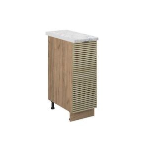 Vicco LÉKÁRNIČKOVÁ SKŘÍŇKA Fame-Line Dubový panel 30 cm , PD Mramor obraz