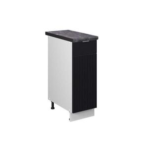 Vicco LÉKÁRNIČKOVÁ SKŘÍŇKA Fame-Line Černý pruhovaný 30 cm , PD Antracit obraz