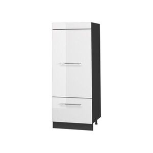 Vicco KUCHYŇSKÁ SPÍŽNÍ SKŘÍŇ Fame-Line, Bílá vysoký lesk/Antracit, 60 cm obraz