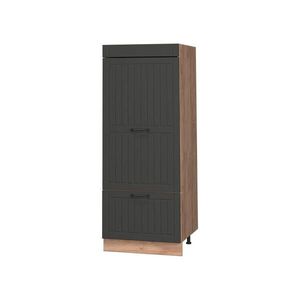 Vicco KUCHYŇSKÁ SPÍŽNÍ SKŘÍŇ Fame-Line, Tmavě šedá/Zlatý mocný dub, 60 cm obraz