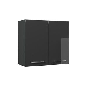 Vicco VĚŠÁK NA STĚNU Fame-Line, Antracitový vysoký lesk/Antracit, 80 cm obraz