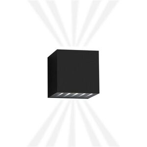 Nettlife LED nástěnné světlo Yater 10/10/10cm obraz