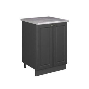 Vicco SKŘÍŇKA POD DŘEZ Fame-Line, Anthrazit-Gold Landhaus/Antracit, 60 cm obraz