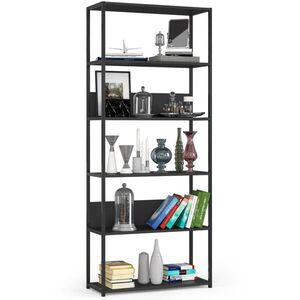 RAUMHIRSCH FURNITURE STOJANOVÁ POLIČKA Černá, Černá 192/80/32 obraz