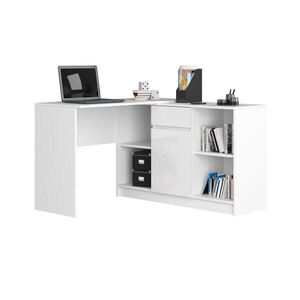 RAUMHIRSCH FURNITURE PSACÍ STŮL Bílý, bílý lesk 79/120/126 obraz